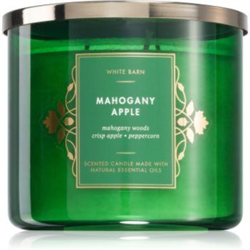 Bath & Body Works Mahogany Apple lumânare parfumată III.