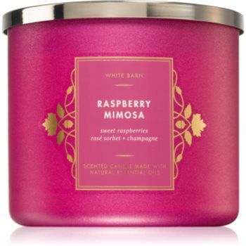 Bath & Body Works Raspberry Mimosa lumânare parfumată