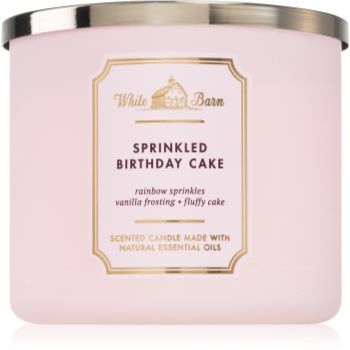 Bath & Body Works Sprinkled Birthday Cake lumânare parfumată