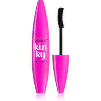 Claresa Kinky mascara pentru volum si curbare ieftin