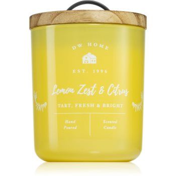 DW Home Farmhouse Lemon Zest & Citrus lumânare parfumată