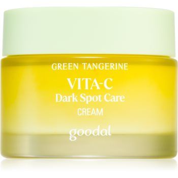 Goodal Green Tangerine Vita-C cremă hidratantă cu efect iluminator pentru piele normală și sensibilă