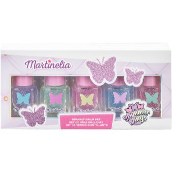 Martinelia Shimmer Wings Nail Polish Set set de lacuri de unghii pentru copii