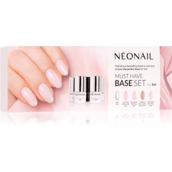 NEONAIL Must Have Base Set set de lacuri de unghii (cu utilizarea lămpii UV/LED)