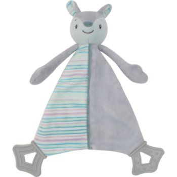 Petite&Mars Cuddle Cloth with Teether jucărie de adormit pentru dentiție