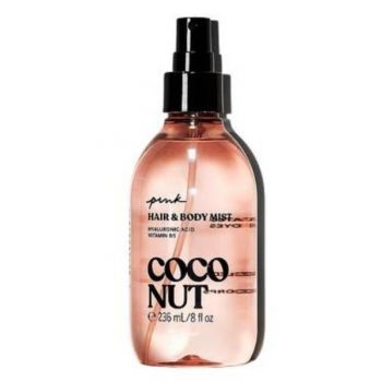 Spray de Par si de Corp Coconut, Victoria's Secret Pink, 236 ml de firma original