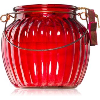 Wax Design Candle With Handle Red lumânare parfumată