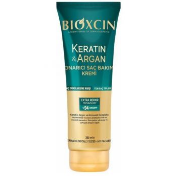 Balsam de par cu Keratin & Argan Bioxcin, 250 ml ieftin