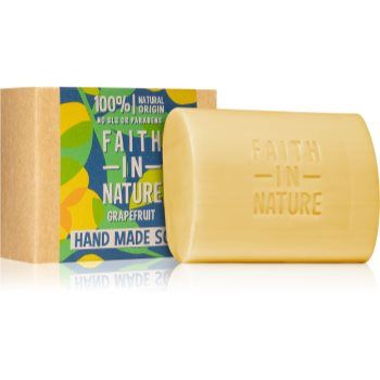 Faith In Nature Hand Made Soap Grapefruit Sapun natural