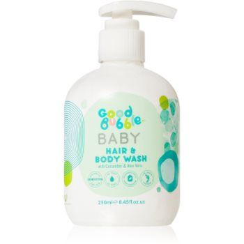 Good Bubble Baby Hair & Body Wash șampon și emulsie pentru spălare pentru piele sensibila