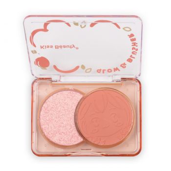Iluminator & Blush Kiss Beauty Peach de firma original