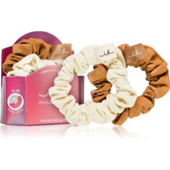 invisibobble Sprunchie Slim Creme de Caramel Elastice pentru par 2 pc