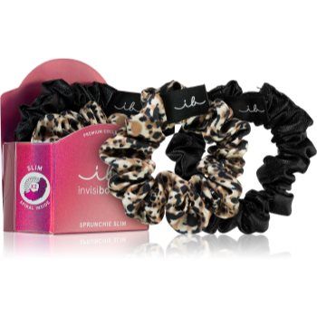 invisibobble Sprunchie Slim Leo is the New Black Elastice pentru par 2 pc