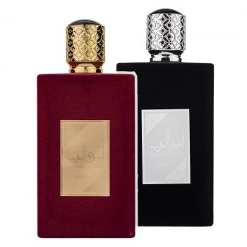 Pachet 2 parfumuri, Ameerat Al Arab 100 ml si Ameer Al Arab Black 100 ml - Ard Al Zaafaran de firma original