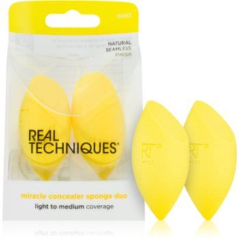 Real Techniques Sponge+ Miracle Concealer burete pentru machiaj