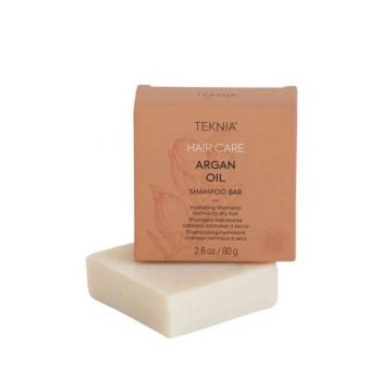 Sampon solid cu ulei de argan, Lakme, Teknia Argan Oil Shampoo Bar, 80g ieftin