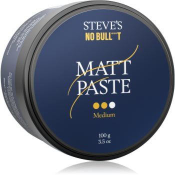 Steve's Hair Paste Medium gel modelator pentru coafura pentru barbati ieftin