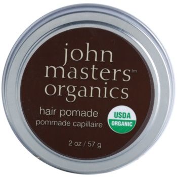 John Masters Organics Hair Pomade alifie pentru catifelarea si hranirea parului uscat si indisciplinat