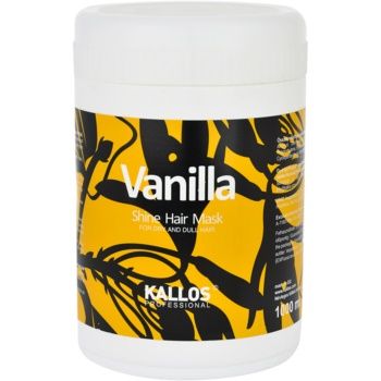 Kallos Vanilla masca pentru par uscat