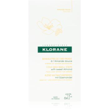 Klorane Hygiene et Soins du Corps benzi depilatoare cu ceara rece pentru fata si zonele sensibile ale pielii Klorane Hygiene et Soins du Corps benzi depilatoare cu ceara rece pentru fata si zonele sensibile ale pielii