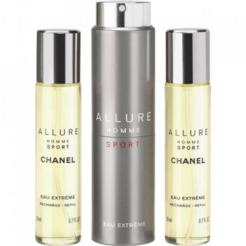 Chanel Allure Homme Sport Extreme, Barbati, Apa de Toaleta (Concentratie: Apa de Toaleta, Gramaj: 3 x 20 ml Voyage)