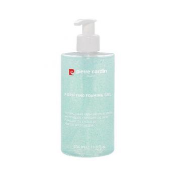 Gel de curatare pentru fata, spumant și exfoliant cu Acid Salicilic Pierre Cardin, 350 ml ieftin