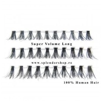 Gene din Par Natural Smocuri - Super Volume Long, 30 Buc.