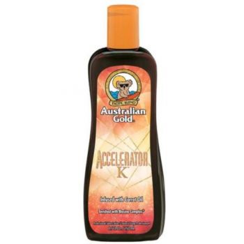 Lotiune de bronzat, Australian Gold, Accelerator K, 250 ml de firma originala