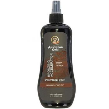 Lotiune pentru bronzare, Australian Gold, Bronzing Accelerator Spray de firma originala