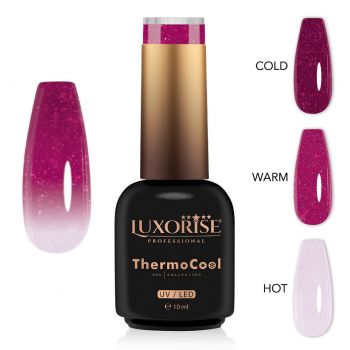Oja Semipermanenta Termica 3 Culori LUXORISE ThermoCool - Mesmerizing Rose 10ml Oja Semipermanenta Termica 3 Culori LUXORISE ThermoCool - Mesmerizing Rose 10ml