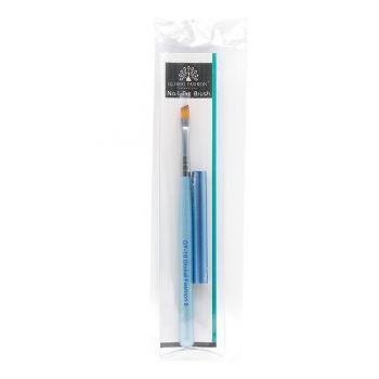 Pensula gel #8 GF-16-8 cu varf diagonal - Blue de firma original