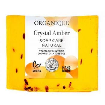 Sapun natural, vegan Crystal Amber, Organique Cosmetics, 100 g