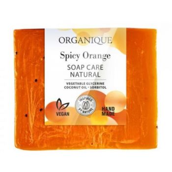 Sapun natural, vegan Spicy Orange, Organique Cosmetics, 100 g