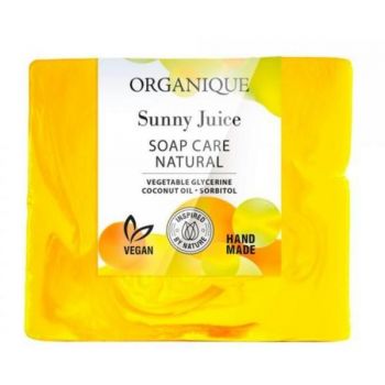 Sapun natural, vegan Sunny Juice, Organique Cosmetics, 100 g