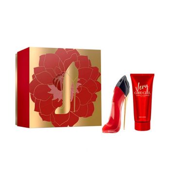 Set Cadou Carolina Herrera Very Good Girl, Apa de Parfum + Lotiune de Corp (Continut set: 80 ml Apa de Parfum + 100 ml Lotiune de corp) de firma original