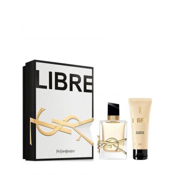 Set cadou Yves Saint Laurent Libre Apa de Parfum, 50 ml + Gel de Dus 50 ml de firma original