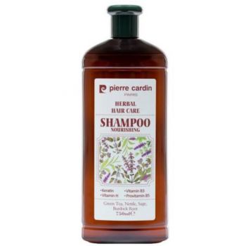 Șampon Herbal hrănitor pentru păr gras Pierre Cardin, 750 ml