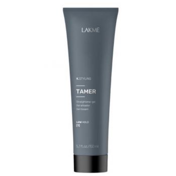 Gel cu protectie termica pentru indreptare si netezire, Lakme Finish K.Styling, Tamer, 150 ml ieftin