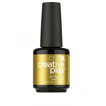 Lac unghii semipermanent CND Creative Play Gel Top Coat 15 ml de firma original