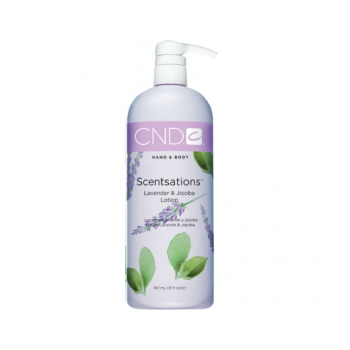 Lotiune hidratanta CND Scentsation Lavender & Jojobuca pentru maini si picioare 917 ml