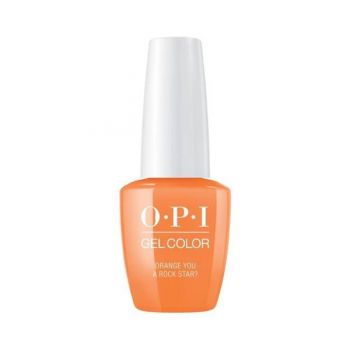 Oja semipermanenta, Opi, GC Orange You a Rock Star, 15 ml de firma originala