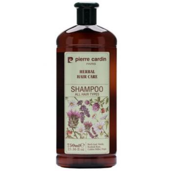 Sampon Herbal pentru toate tipurile de păr Pierre Cardin, 750 ml