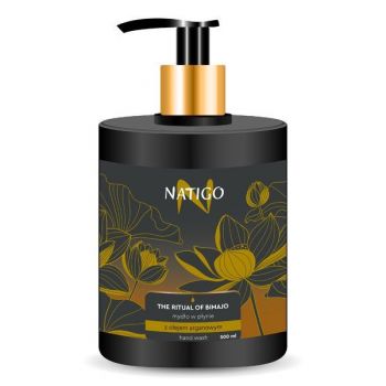 Sapun lichid cu ulei de argan - The Ritual Of Bimajo Natigo, 500 ml ieftin