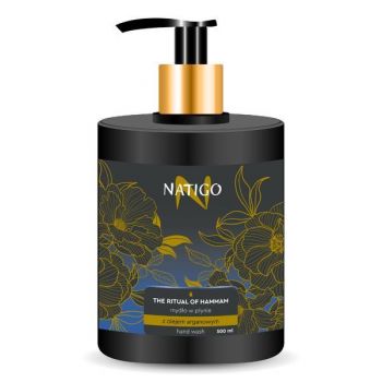 Sapun lichid parfumat Ritualul Hammamului - cu ulei de argan Natigo, 500 ml