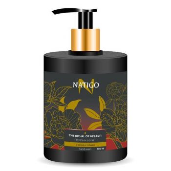 Sapun lichid parfumat Ritualul Melasti - cu ulei de masline Natigo, 500 ml ieftin