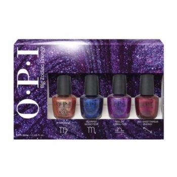 Set 4 nuante lac de unghii, Opi, NL, Big Zodiac Energy Colection, 4 x 3,75 ml