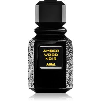 Ajmal Amber Wood Noir Eau de Parfum unisex la reducere