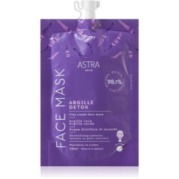 Astra Make-up Skin mască cu argilă cu efect detoxifiant