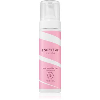 Bouclème Curl Super Volumising Foam spumă de styling pentru fixare și formă