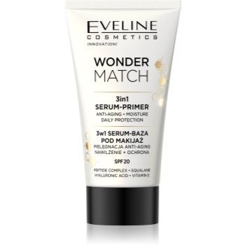 Eveline Cosmetics Wonder Match baza de machiaj 3 in 1